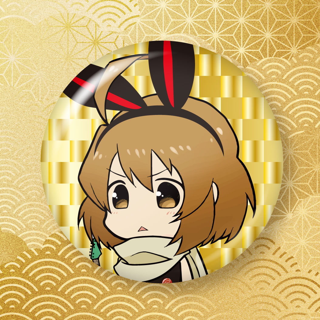 なっちゅの2023年1月の缶バッジデザイン