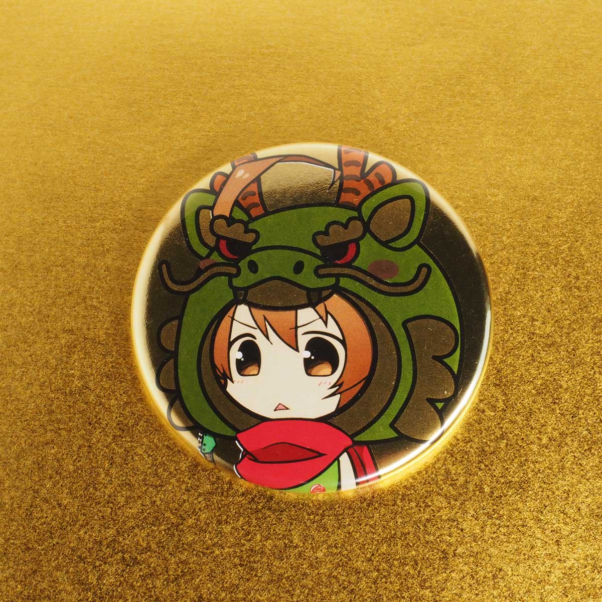 オンデマンド箔の缶バッジ