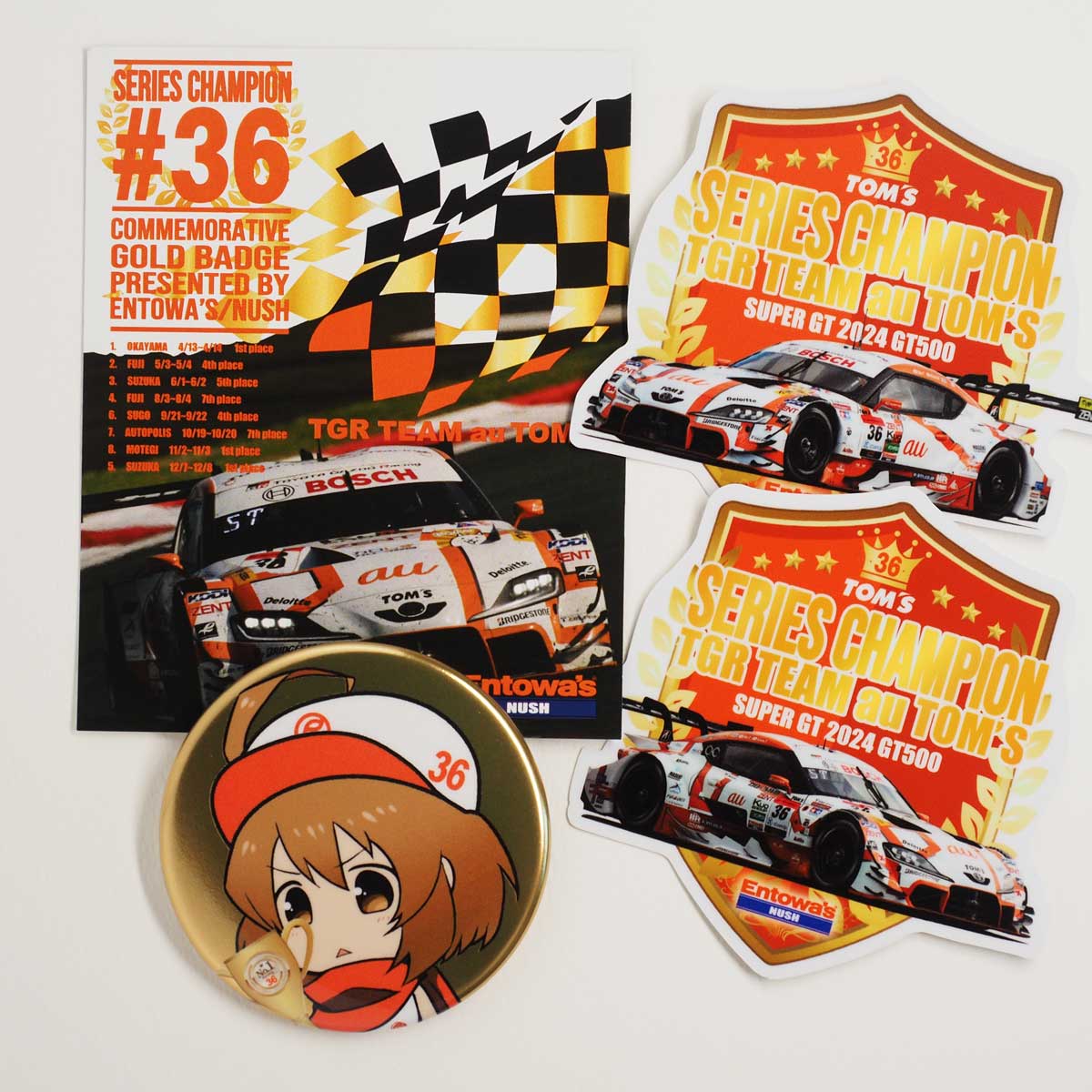 メタリック缶バッジの説明