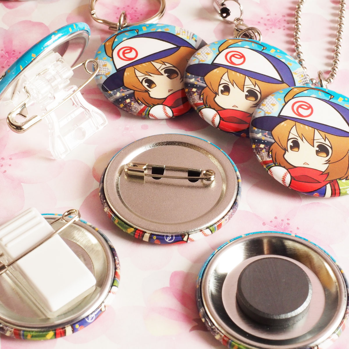 円型38mm缶バッジ-バックパーツの種類