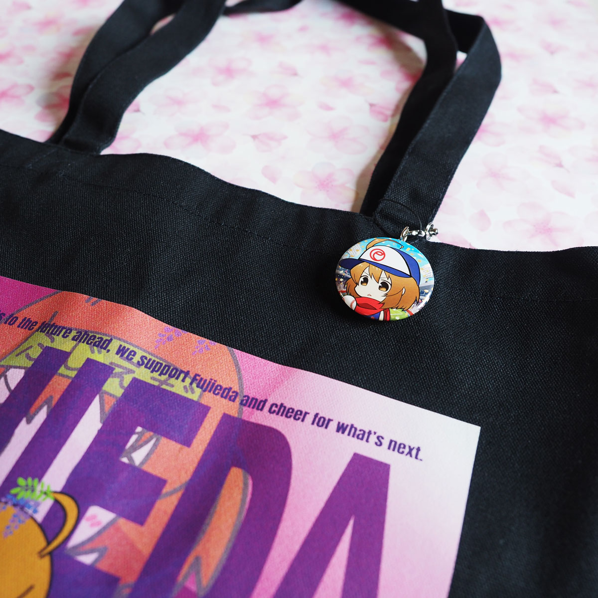 円型38mm缶バッジ-ストラップ