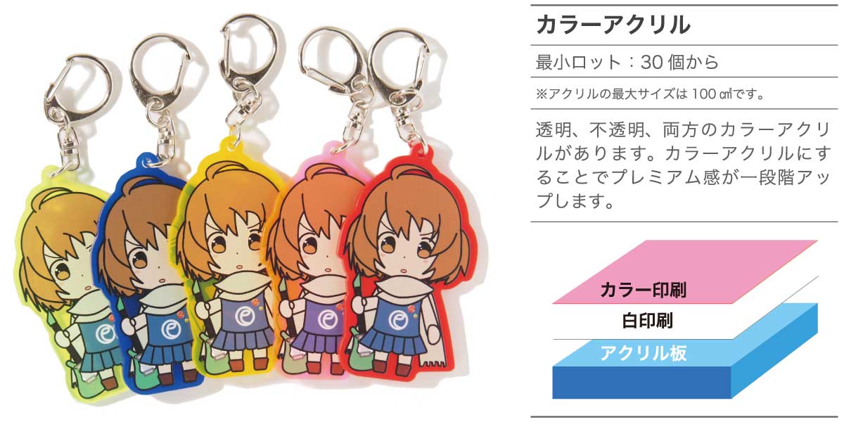 カラーアクリルの紹介