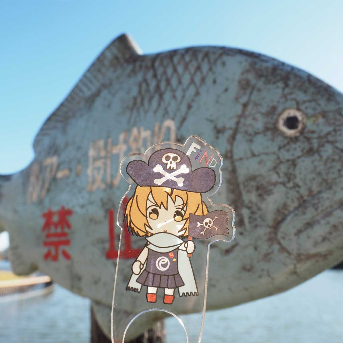 アクスタリング-外での撮影