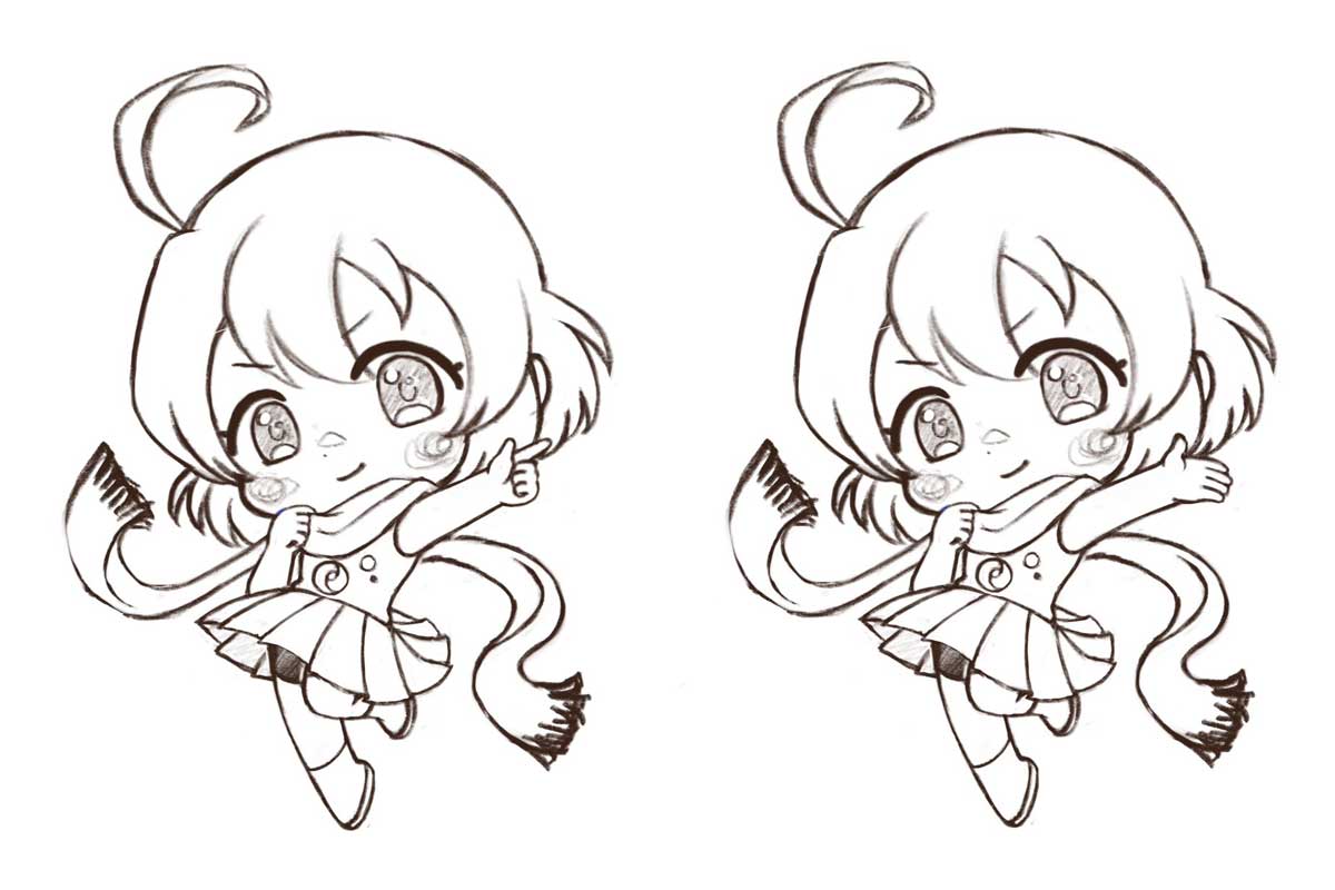 なっちゅイラストラフ02