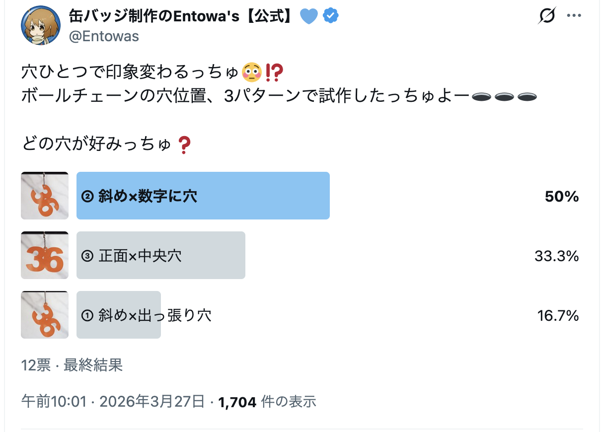 36アクキーのアンケート