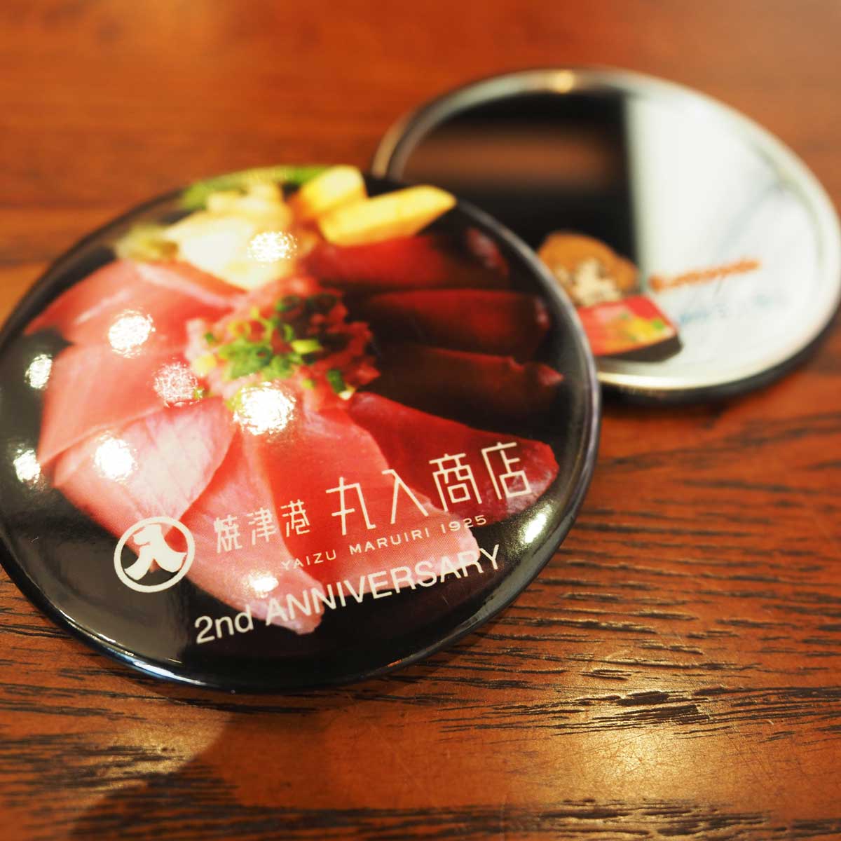 缶ミラー-焼津港丸入商店さんとのコラボグッズ