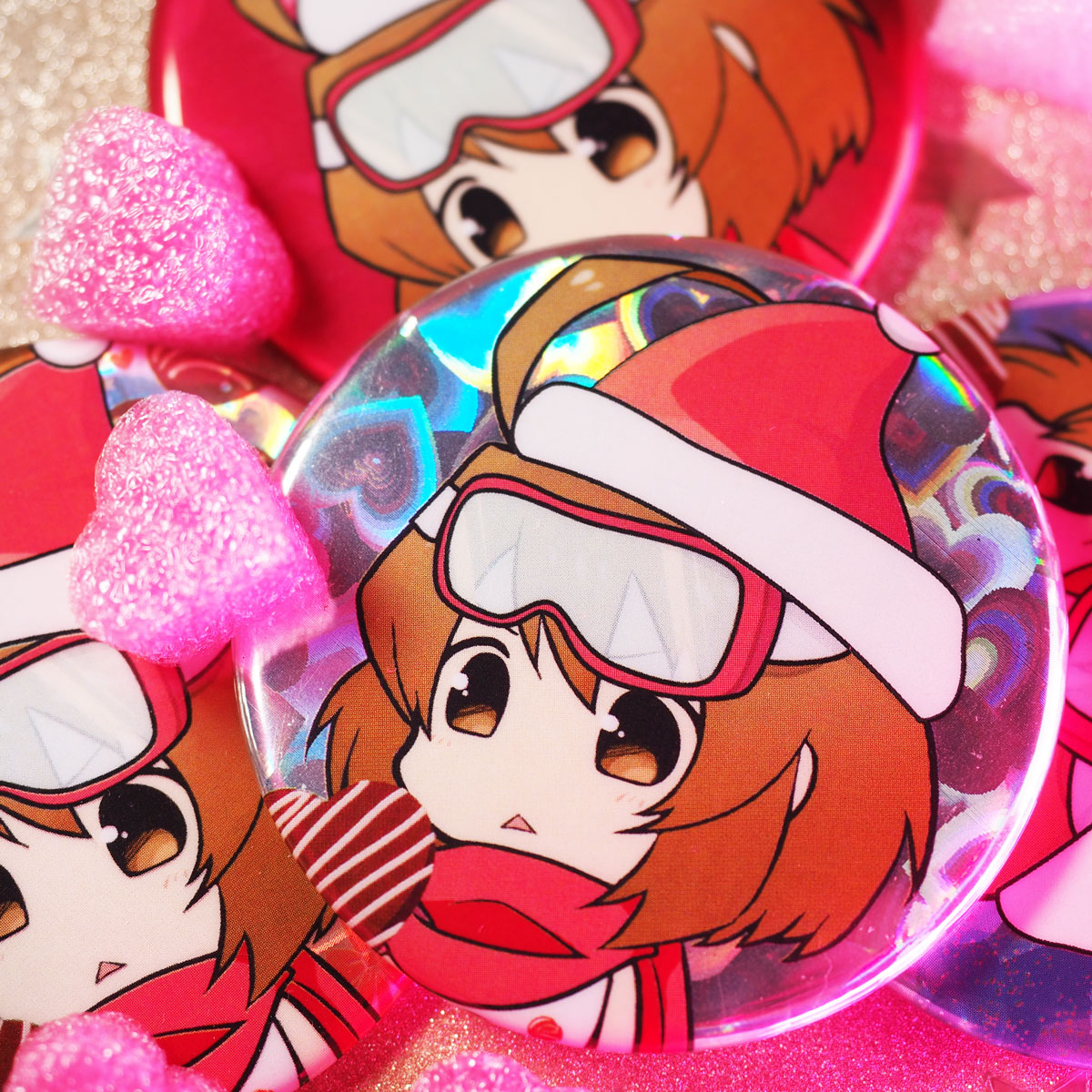 缶バッジの「アンダーホロ」