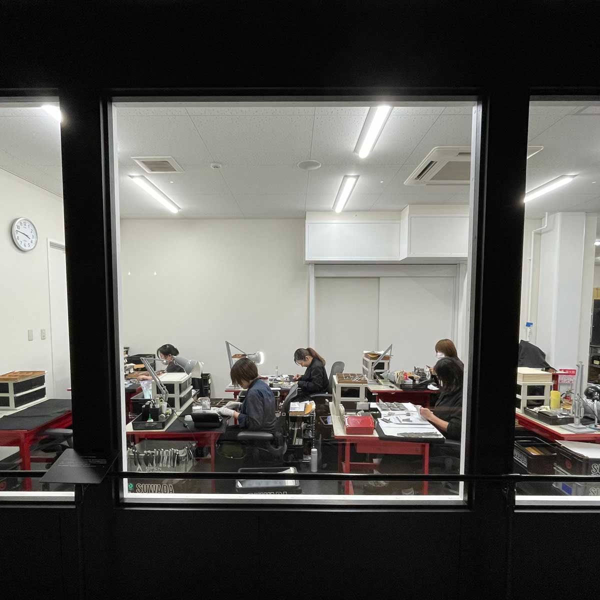 諏訪田製作所の工場見学