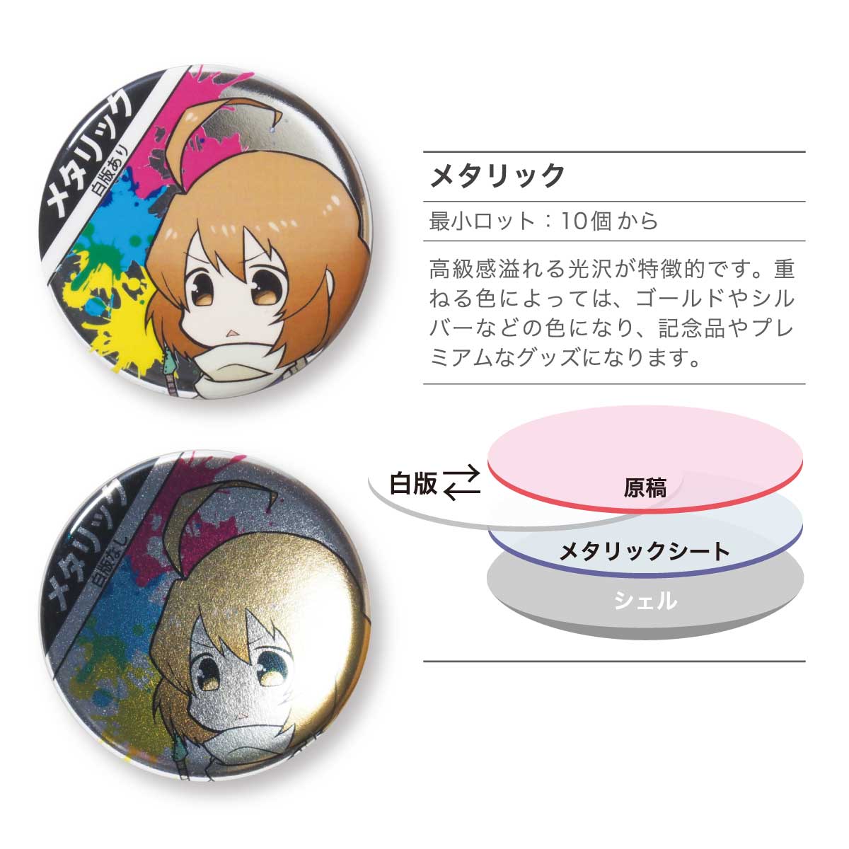 メタリック