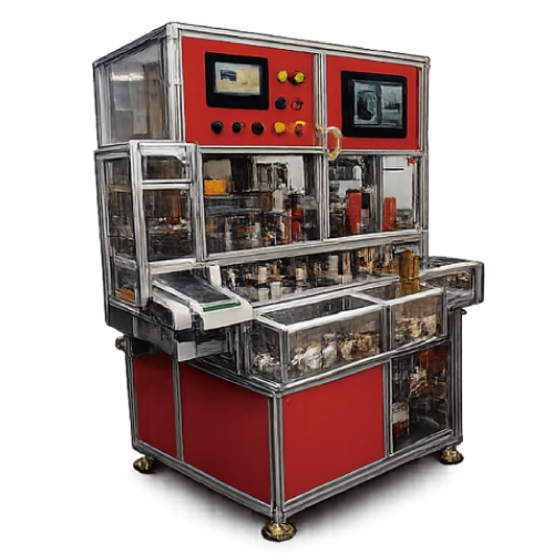 缶バッジ自動製造機